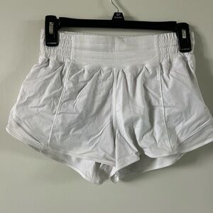 lululemon athletica White Athletic Shorts